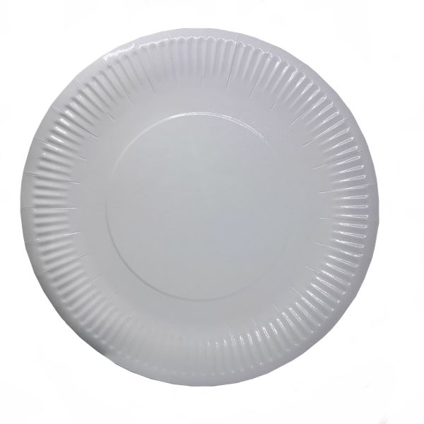 Тарелка бумажная д30 с высокой ламинацией