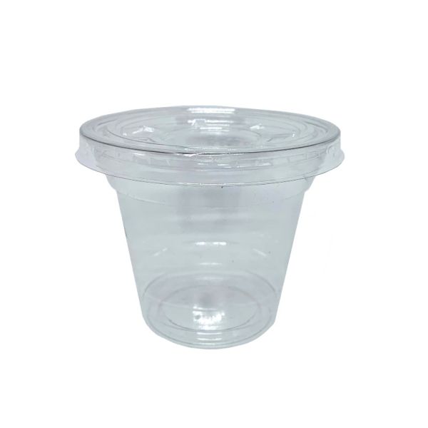 Стакан 240мл + крышка плоская без отверстия