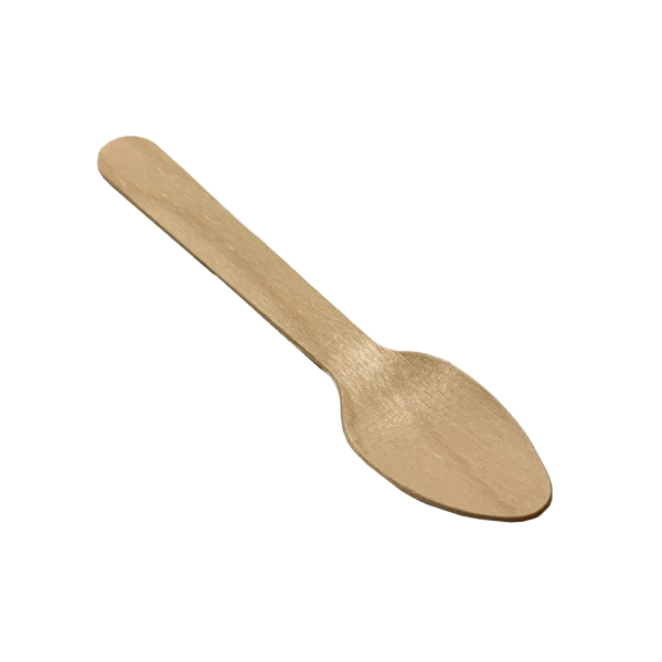 Деревянная десертная ложечка