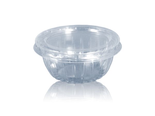 Соусник ПС-390 прозрачный 50мл с крышкой